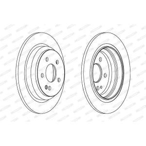 Ferodo Remschijf DDF1234