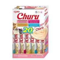 INABA Churu Variety box Seafood - Kattensnoepje - 20 x 14g