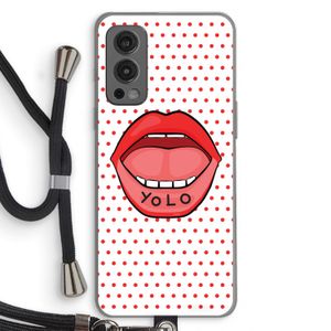 Yolo Denise: OnePlus Nord 2 5G Transparant Hoesje met koord