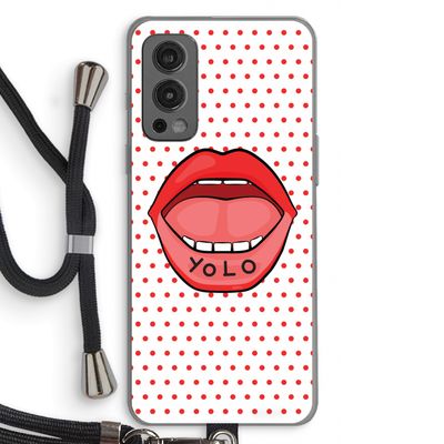 Yolo Denise: OnePlus Nord 2 5G Transparant Hoesje met koord