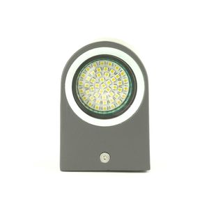 Ranex LED Buitenwandlamp - RVS buitenlamp - Zilver