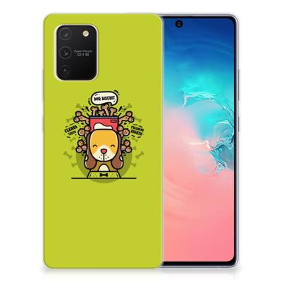 Samsung Galaxy S10 Lite Telefoonhoesje met Naam Doggy Biscuit Samsung Galaxy S10 Lite Telefoonhoesje met Naam Doggy Biscuit