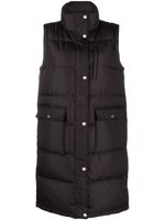 Lauren Ralph Lauren long puffer vest - Noir