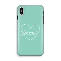 Forever heart pastel: iPhone X Tough Case