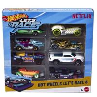 Hot Wheels - Let's Race 5-delige voertuigenset - Voertuigen op schaal 1/64 - Hot Wheels - JGK18