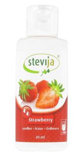 SteviJa Fruitsiroop Aardbei 40 ml