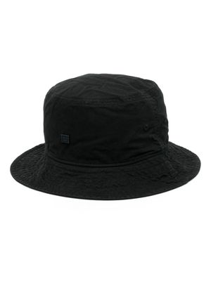 Acne Studios bob à logo brodé - Noir