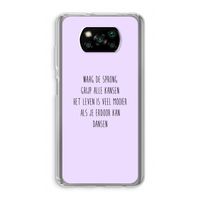 Sprong: Xiaomi Poco X3 Pro Transparant Hoesje