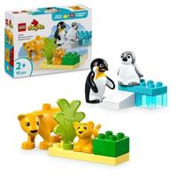 LEGO DUPLO Mijn stad 10442 Families van wilde dieren: pinguïns en leeuwen - Vroege leerspellen