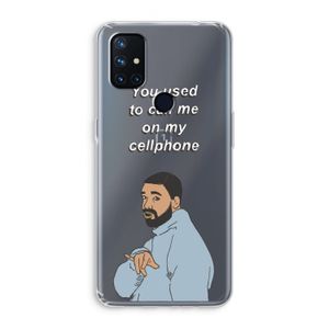 Hotline bling: OnePlus Nord N10 5G Transparant Hoesje