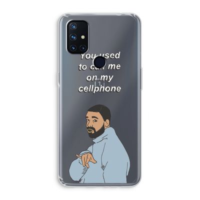 Hotline bling: OnePlus Nord N10 5G Transparant Hoesje