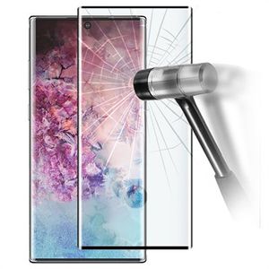 Samsung Galaxy Note10+ Volledige Dekking Screenprotector - 9H - Zwart