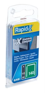 Rapid Nr. 140 vlakdraadnieten RVS 10 mm, 650 stuks - 40109575 - 40109575