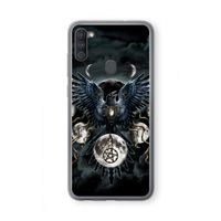 Sinister Wings: Samsung Galaxy A11 Transparant Hoesje