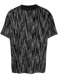 Missoni t-shirt à rayures - Noir