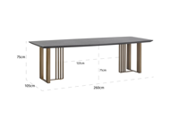 Alexander Jones Eettafel Maverick