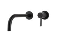 Wastafelkraan Afbouwdeel BWS Toon Eenhendel Met Coldstart Mat Zwart