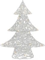 kerstboom Leonie led 10 x 40 x 48 cm staal zilver - thumbnail