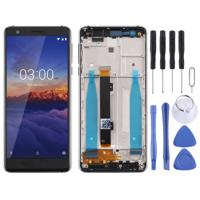 LCD-scherm en digitizer volledige montage met frame & Zijkleutels voor Nokia 3 1 TA-1049 TA-1057 TA-1063 TA-1070 (zwart) LCD-scherm en digitizer volledige montage met frame & Zijkleutels voor Nokia 3 1 TA-1049 TA-1057 TA-1063 TA-1070 (zwart)