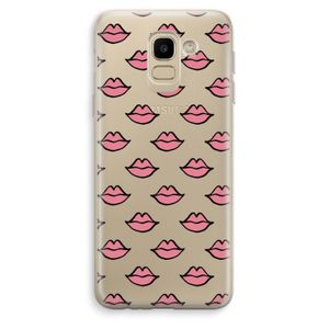 Lipjes: Samsung Galaxy J6 (2018) Transparant Hoesje