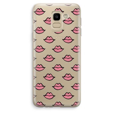 Lipjes: Samsung Galaxy J6 (2018) Transparant Hoesje