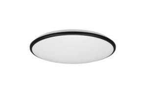 Trio Zwarte led plafonnière Limbus Ø 50cm R67021932