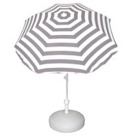 Vulbare parasol voet van plastic - thumbnail