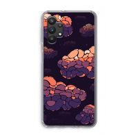 Patroon Wolken: Samsung Galaxy A32 5G Transparant Hoesje