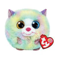 TY Puffies Knuffel Kat Heather 10 cm - thumbnail