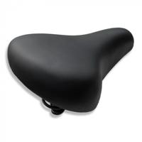 Selle Orient Basic Comfort zadel 250 x 215 mm zwart