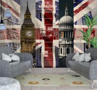 Fotobehang union jack London Fotobehang union jack London
