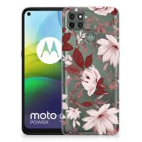 Smartphone hoesje Motorola Moto G9 Power Watercolor Flowers