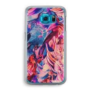 Pink Orchard: Samsung Galaxy S6 Transparant Hoesje