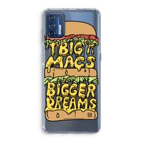 Big Macs Bigger Dreams: Motorola Moto G9 Plus Transparant Hoesje