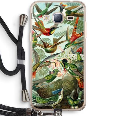 Haeckel Trochilidae: Samsung Galaxy J3 (2016) Transparant Hoesje met koord