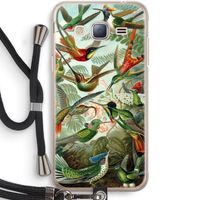 Haeckel Trochilidae: Samsung Galaxy J3 (2016) Transparant Hoesje met koord