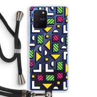 8-bit N°4: Samsung Galaxy Note 10 Lite Transparant Hoesje met koord