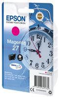 Epson Alarm clock Singlepack Magenta 27 DURABrite Ultra Ink - thumbnail