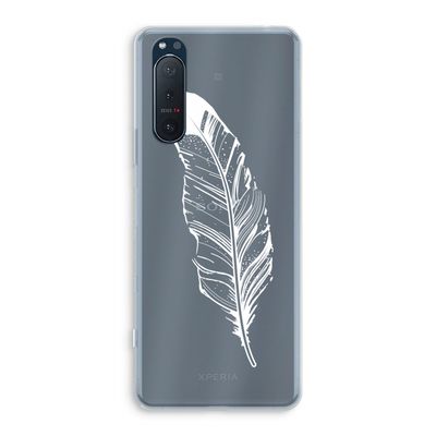 Pluim: Sony Xperia 5 II Transparant Hoesje
