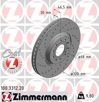 Remschijf Coat Z 100331220 Remschijf Coat Z 100331220