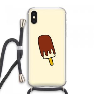 Frisco: iPhone XS Max Transparant Hoesje met koord