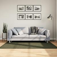 VidaXL Vloerkleed huarte laagpolig zacht wasbaar 120x170 cm bosgroen
