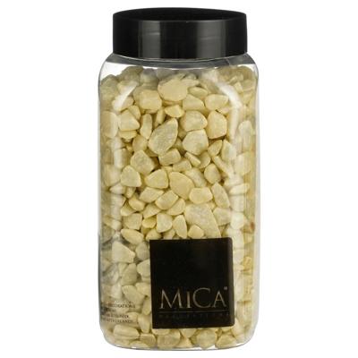 Mica Decorations decoratie steentjes - geel - 1 kilo - 650ml - hobby steentjes Mica Decorations decoratie steentjes - geel - 1 kilo - 650ml - hobby steentjes