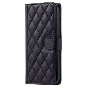 Samsung Galaxy A71 hoesje - Bookcase - Pasjeshouder - Koord - Kunstleer - Zwart