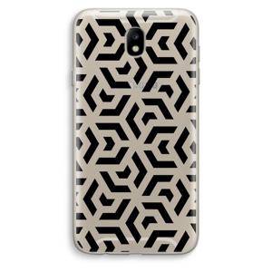 Crazy pattern: Samsung Galaxy J7 (2017) Transparant Hoesje