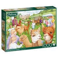 Falcon de luxe The Alpaca Farm 1000 stukjes - Legpuzzel voor volwassen