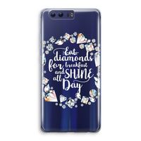 Diamonds: Honor 9 Transparant Hoesje