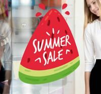 Summer sale meloen sticker - thumbnail