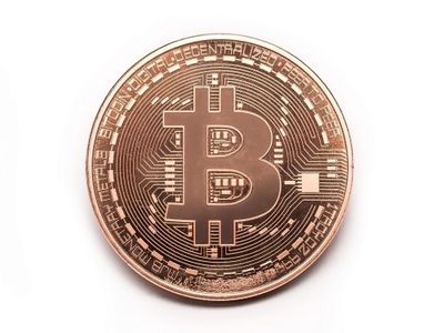 'Echte' Bitcoin Munt - ø 40mm - in plastic opbergcase