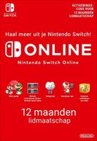 Nintendo Switch Online Lidmaatschap 12 Maanden - thumbnail